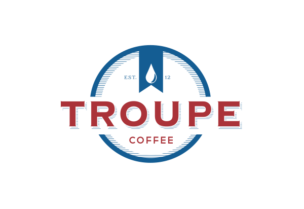 Coffee company branding and design