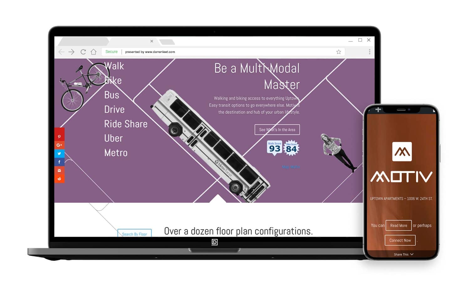 DLINC-web-motiv real estate property web design