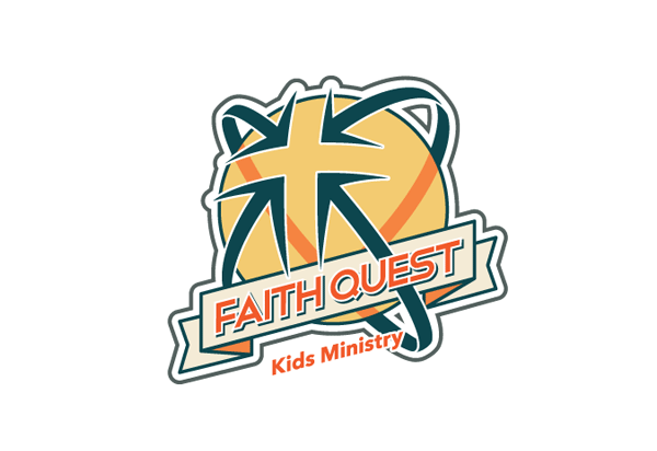 Church logo design - Faith Quest Kids Ministry