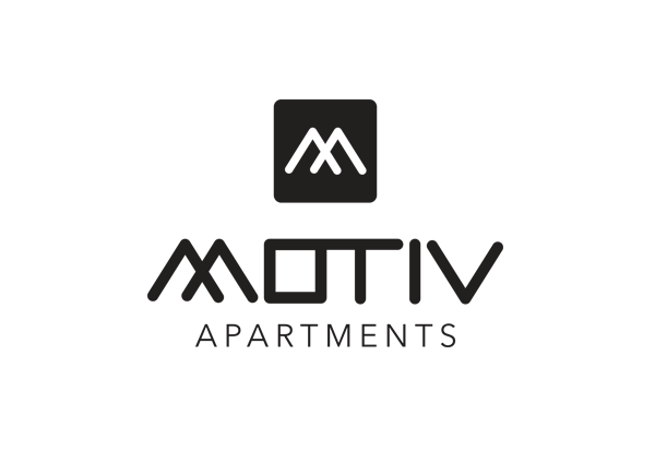 Real estate logo design - Motiv Apartments